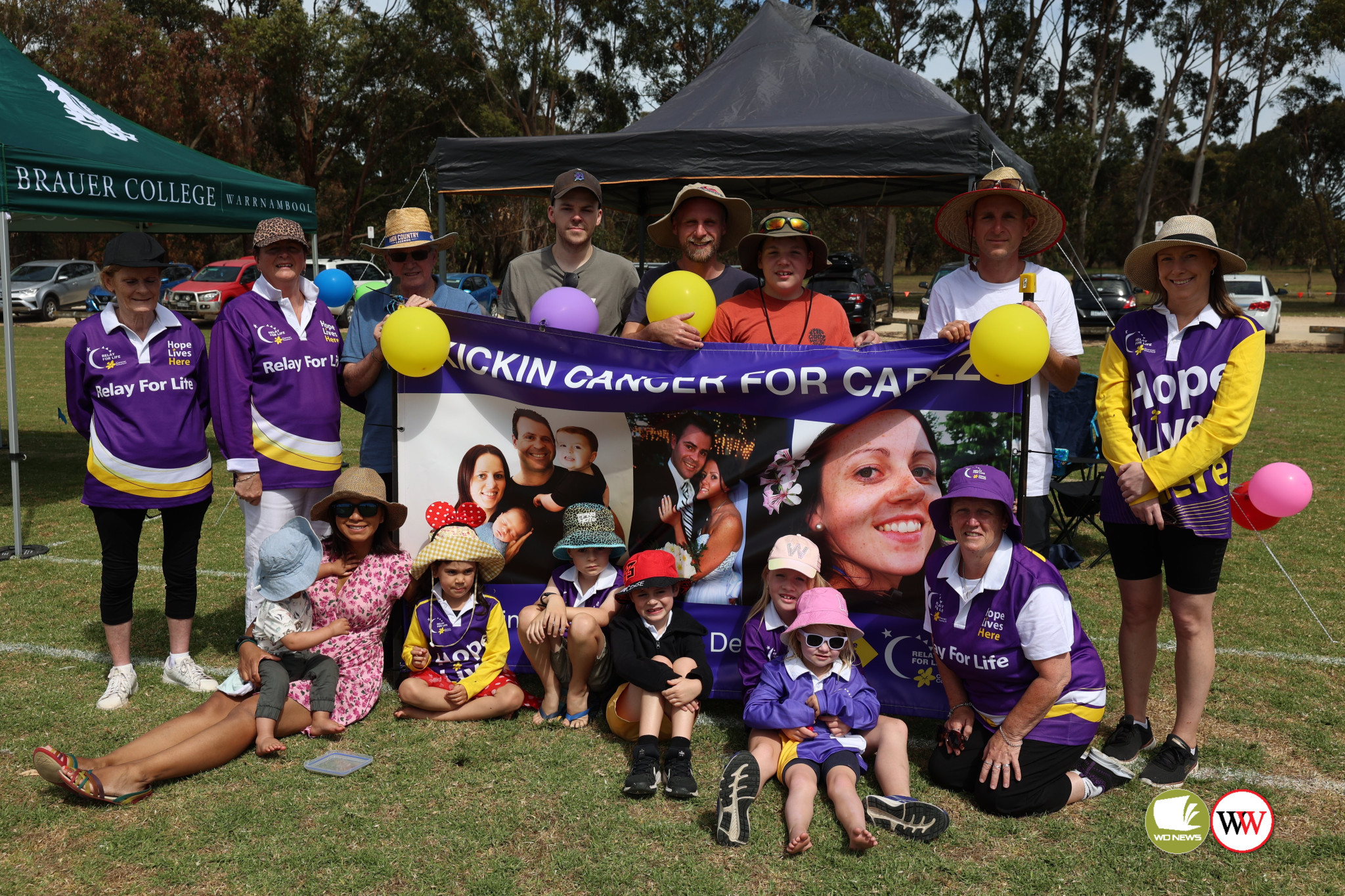 The annual Relay for Life once again attracted many participants.