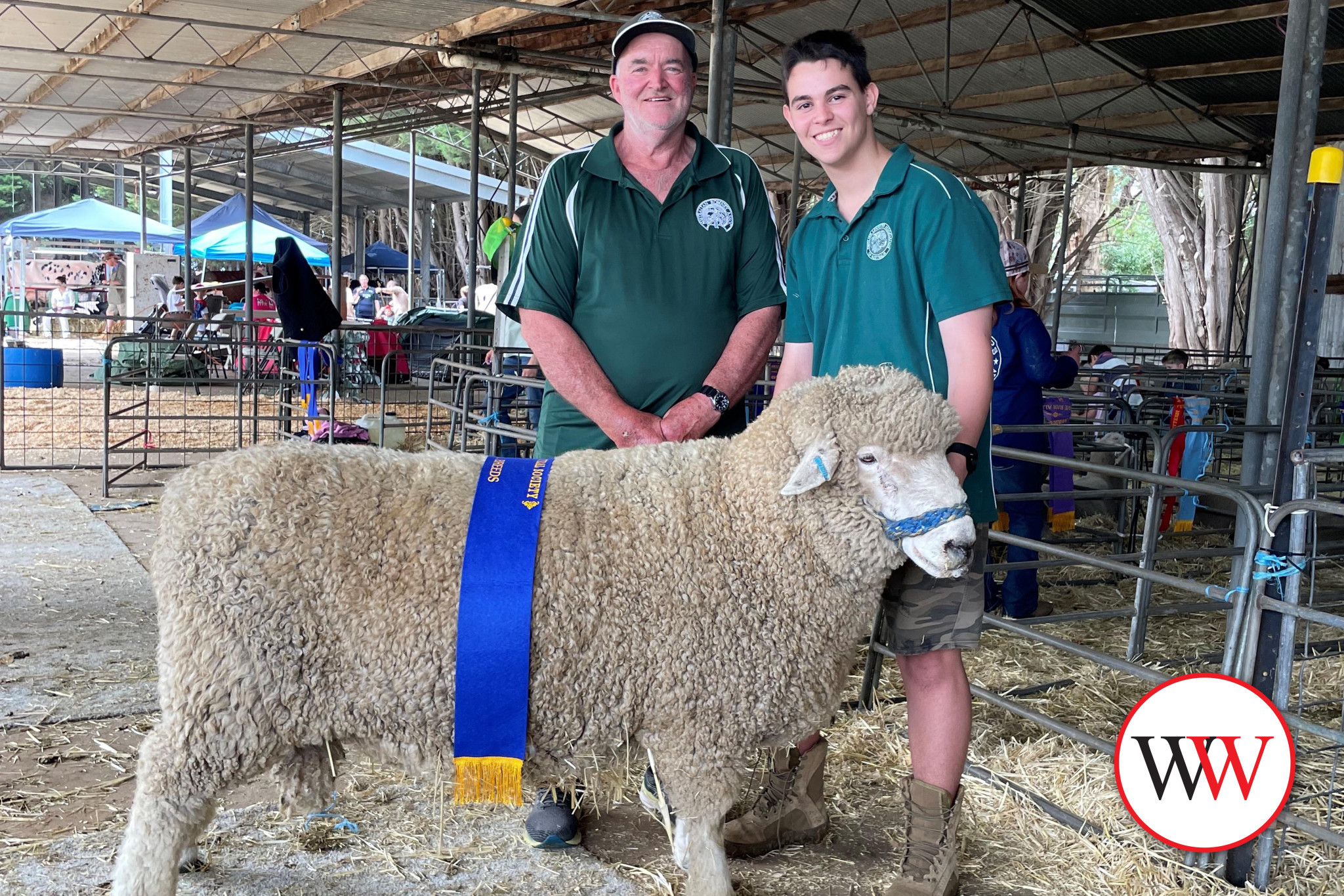 Romney Ram with Peter McDonal and Damon Shalders.