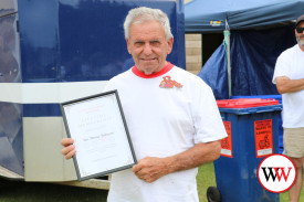 A lifetime membership was presented to Ian ‘Bronc’ Johnson.