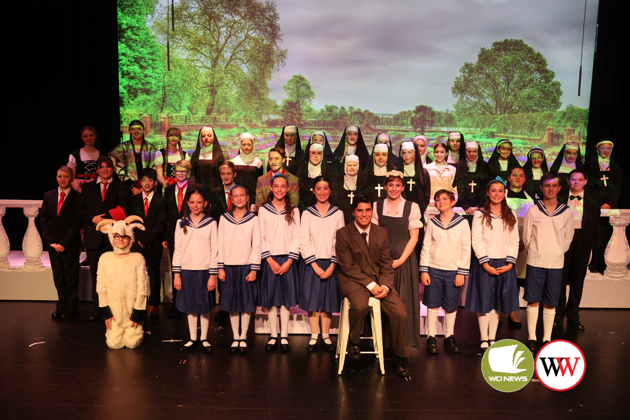 These talented students will have audiences entertained during their production of ‘The Sound of Music’ at Emmanuel College this weekend