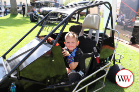 Theo Knell (4) could well be a future driver.