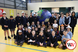 Year 4 students at St John’s Dennington shared their knowledge with those in Year 2.