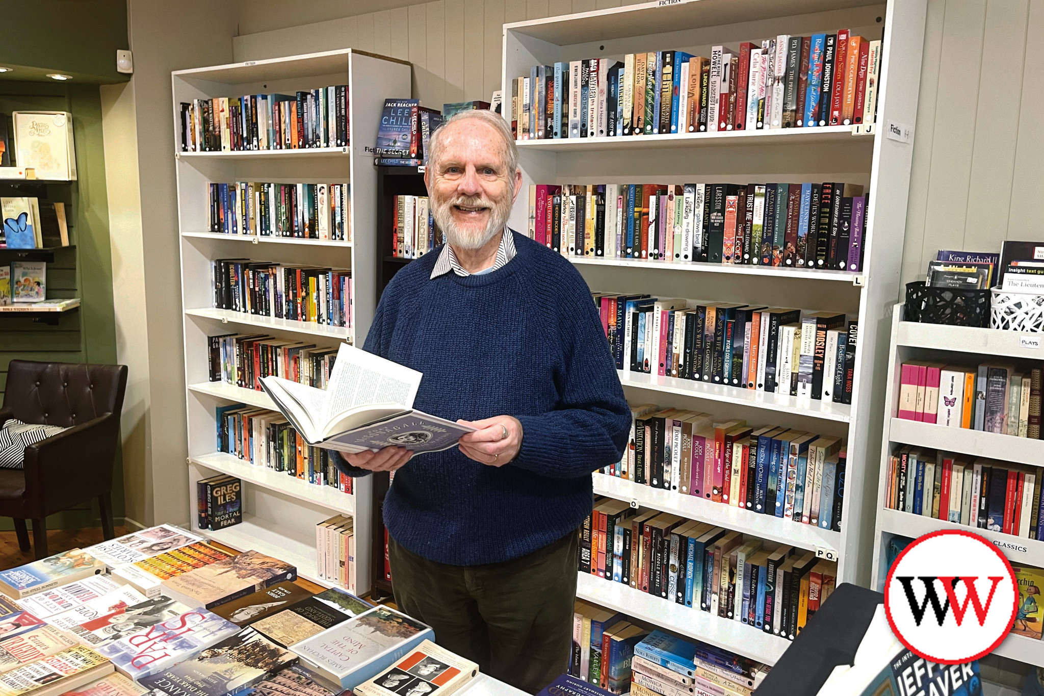 Warrnambool Storytelling Festival committee chair Philip Liebelt is looking forward to next month’s event.