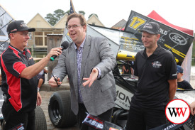 Warrnambool mayor Cr Ben Blain cuts the ribbon to officially launch ‘Classic Week.’