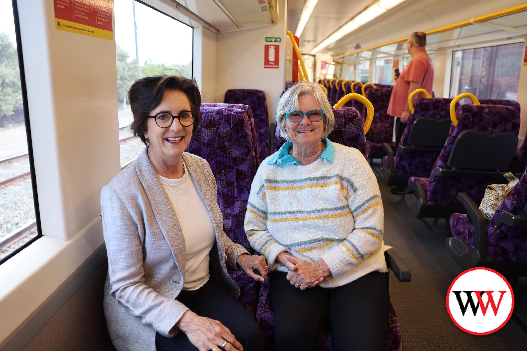 Colac’s Helene Bell discusses her trip with Member for Western Victoria Jacinta Ermacora.