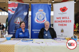 Warrnambool RSL Gail Blackwood and Stan Branch.