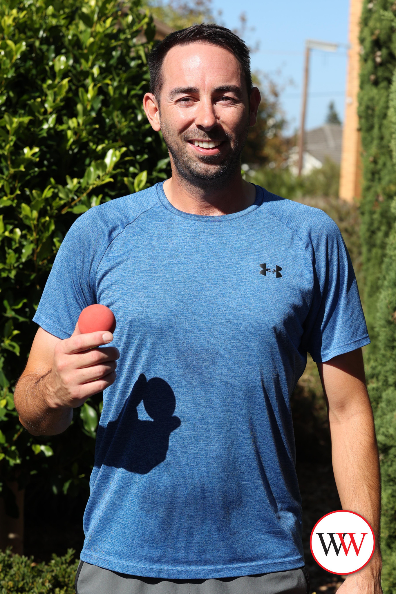 Australian men’s open singles champion Ruairi Kelly from Newport enjoyed playing in Warrnambool last weekend.