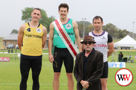 Men’s 70m top three