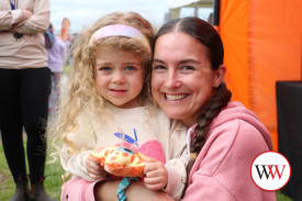 Alana Iirosi and four year-old Charlie had a fun day.