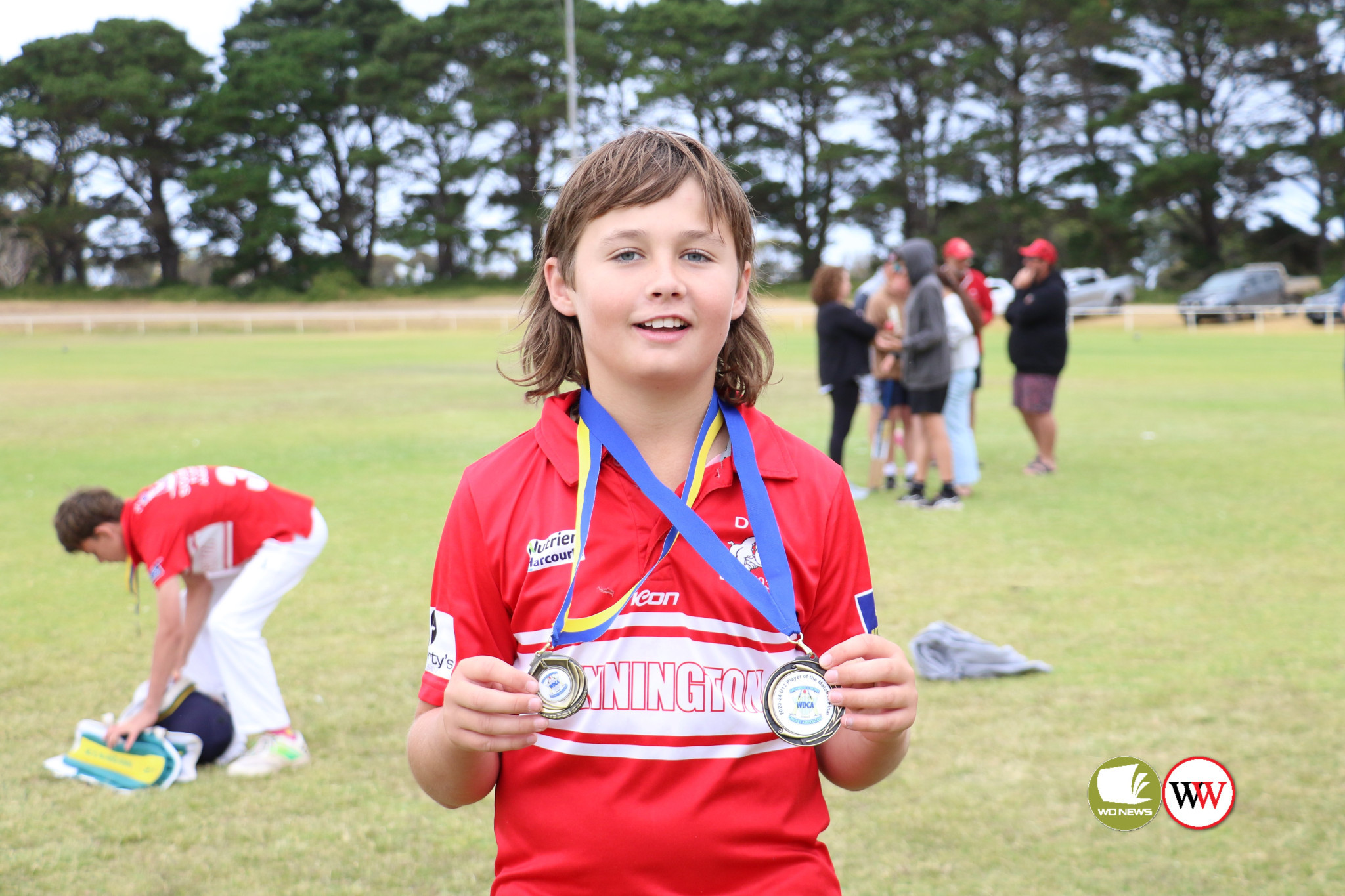 Player of the Match, Oliver Marris.