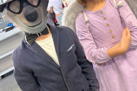 Indigo and Ivory Fitzpatrick enjoyed Book Week activities.