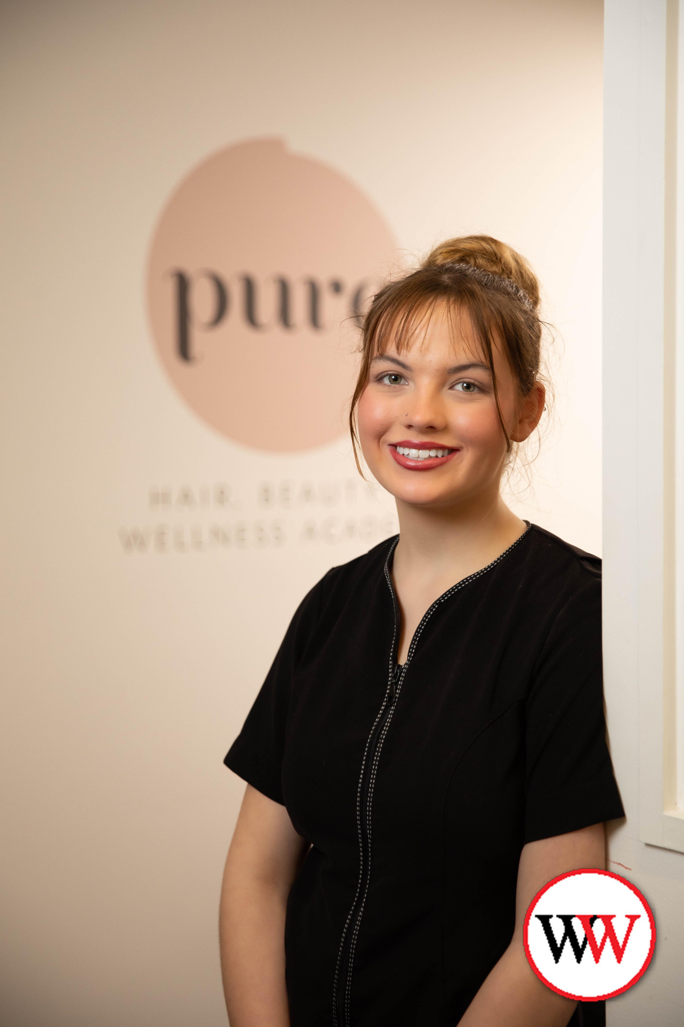 Maisie Rentsch is hoping for an award in the beauty therapy category.