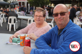 Heather and Rodney Batten of Warrnambool enjoyed the Wunta atmosphere.